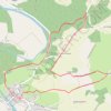 Itinéraire Petit circuit de Mérigny, distance, dénivelé, altitude, carte, profil, trace GPS