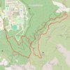 Itinéraire Le col Ricard par les sentiers à partir de la barriere, distance, dénivelé, altitude, carte, profil, trace GPS