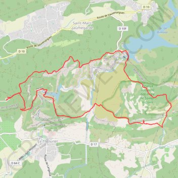 Itinéraire Sainte Victoire (Bimont-Zola-Bibemus), distance, dénivelé, altitude, carte, profil, trace GPS