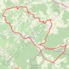 Itinéraire Au Pays de Renoir, distance, dénivelé, altitude, carte, profil, trace GPS