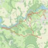 Itinéraire Bujaleuf 2018, distance, dénivelé, altitude, carte, profil, trace GPS