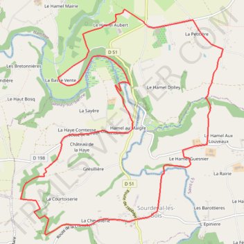 Itinéraire Rando 13 km, distance, dénivelé, altitude, carte, profil, trace GPS