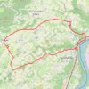 Itinéraire Chuyer - Les Roches-de-Condrieu, distance, dénivelé, altitude, carte, profil, trace GPS