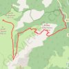 Itinéraire MTB Roubion Tinée, distance, dénivelé, altitude, carte, profil, trace GPS