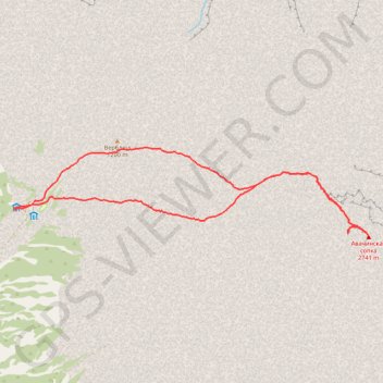Itinéraire Ascension avachinsky, distance, dénivelé, altitude, carte, profil, trace GPS