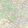 Itinéraire Saclay par Coulée Verte, distance, dénivelé, altitude, carte, profil, trace GPS