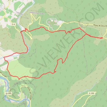Itinéraire Ibie, distance, dénivelé, altitude, carte, profil, trace GPS