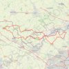 Itinéraire Sortie vélo le matin, distance, dénivelé, altitude, carte, profil, trace GPS