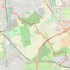Itinéraire Peltre - Metz-Sablon, distance, dénivelé, altitude, carte, profil, trace GPS