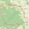 Itinéraire Argonne - Clermont-en-Argonne, distance, dénivelé, altitude, carte, profil, trace GPS