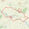 Itinéraire Autour de Fontaine la Guyon, distance, dénivelé, altitude, carte, profil, trace GPS