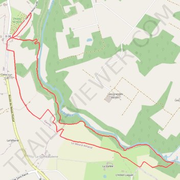 Itinéraire La Bérence, distance, dénivelé, altitude, carte, profil, trace GPS
