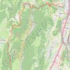 Itinéraire Tour du Vercors 2019 - Jour 7, distance, dénivelé, altitude, carte, profil, trace GPS