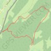 Itinéraire Creux de la Croux, distance, dénivelé, altitude, carte, profil, trace GPS