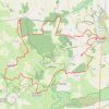 Itinéraire 1 - vtt 35km 2024, distance, dénivelé, altitude, carte, profil, trace GPS