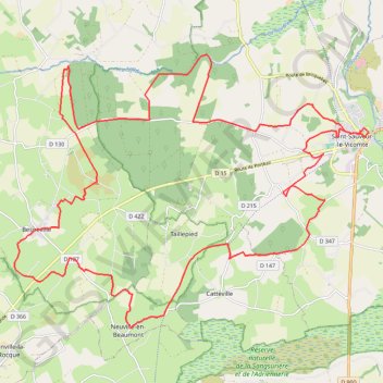 Itinéraire 1 - vtt 35km 2024, distance, dénivelé, altitude, carte, profil, trace GPS