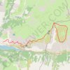 Itinéraire Le plateau d'Emparis, distance, dénivelé, altitude, carte, profil, trace GPS