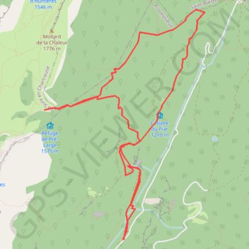 Itinéraire 2016-05-22T17:38:14Z, distance, dénivelé, altitude, carte, profil, trace GPS