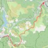 Itinéraire GR Chassezac - Étape 3, distance, dénivelé, altitude, carte, profil, trace GPS