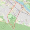 Itinéraire Entre musée et château - Vernon, distance, dénivelé, altitude, carte, profil, trace GPS