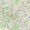 Itinéraire Sentier des Bois : L'Haÿ-les-Roses - Vaucresson (PR5), distance, dénivelé, altitude, carte, profil, trace GPS