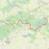 Itinéraire Damvix-Coulon, distance, dénivelé, altitude, carte, profil, trace GPS
