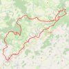 Itinéraire La Menetou Sancerroise - Les Aix-d'Angillon, distance, dénivelé, altitude, carte, profil, trace GPS