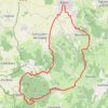 Itinéraire VTT en Toscane d'Auvergne : Classique Sud par la comté, distance, dénivelé, altitude, carte, profil, trace GPS