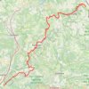 Itinéraire [Itinéraire] La Routo (GR®69), dans les pas de la Transhumance, distance, dénivelé, altitude, carte, profil, trace GPS