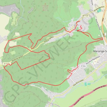 Itinéraire Rando des Templiers - Pierrevillers, distance, dénivelé, altitude, carte, profil, trace GPS