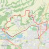 Itinéraire Les Monts, distance, dénivelé, altitude, carte, profil, trace GPS