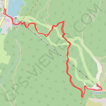 Itinéraire Lac de Misurina, distance, dénivelé, altitude, carte, profil, trace GPS