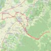 Itinéraire Bremgarten - Staufen - Munstertal - Spielweg - Staufen - Bliengen - Hartheim - Bremgarten, distance, dénivelé, altitude, carte, profil, trace GPS