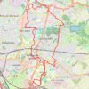 Itinéraire Villeneuve-d'Ascq, les œuvres d'art, distance, dénivelé, altitude, carte, profil, trace GPS