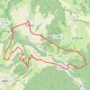 Itinéraire L'Ébron et les deux moulins, distance, dénivelé, altitude, carte, profil, trace GPS