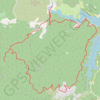 Itinéraire Tour du Serre Long, distance, dénivelé, altitude, carte, profil, trace GPS