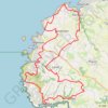 Itinéraire Entre terre et mer - Pays d'Iroise, distance, dénivelé, altitude, carte, profil, trace GPS