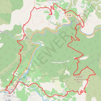 Itinéraire La Montagne du Bramard, distance, dénivelé, altitude, carte, profil, trace GPS