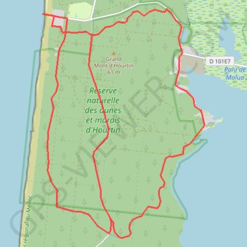 Itinéraire Boucle des Genêts, distance, dénivelé, altitude, carte, profil, trace GPS