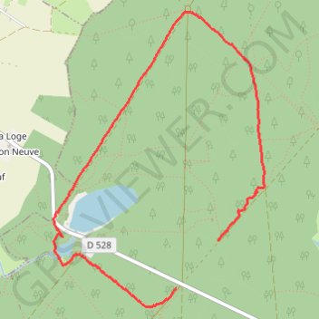 Itinéraire Promenade en forêt de Rennes - Liffré, distance, dénivelé, altitude, carte, profil, trace GPS