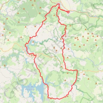 Itinéraire Pont de Salars, distance, dénivelé, altitude, carte, profil, trace GPS