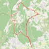 Itinéraire Les moulins de Véroncle, distance, dénivelé, altitude, carte, profil, trace GPS