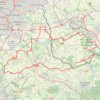 Itinéraire Circuit des 3 Batailles - Bouvines, distance, dénivelé, altitude, carte, profil, trace GPS