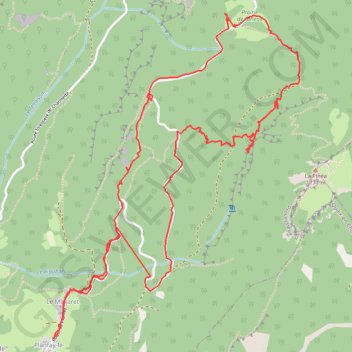 Itinéraire Cabane de Girieux avec des détours (Chartreuse), distance, dénivelé, altitude, carte, profil, trace GPS