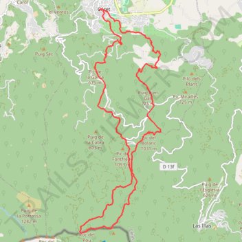 Itinéraire Trail-des-salines-15369616, distance, dénivelé, altitude, carte, profil, trace GPS