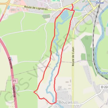 Itinéraire La Loubière, distance, dénivelé, altitude, carte, profil, trace GPS