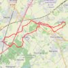 Itinéraire GR121 b Ancien et nouveau tracé - Ennevelin, distance, dénivelé, altitude, carte, profil, trace GPS