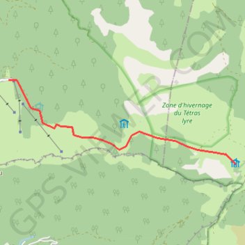 Itinéraire GTV1, distance, dénivelé, altitude, carte, profil, trace GPS