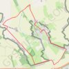 Itinéraire Circuit des bornes frontières - La Flamengrie, distance, dénivelé, altitude, carte, profil, trace GPS