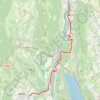 Itinéraire 5: ViaRhôna de Seyssel à Belley par Chanaz, distance, dénivelé, altitude, carte, profil, trace GPS